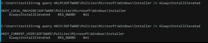 Reg query